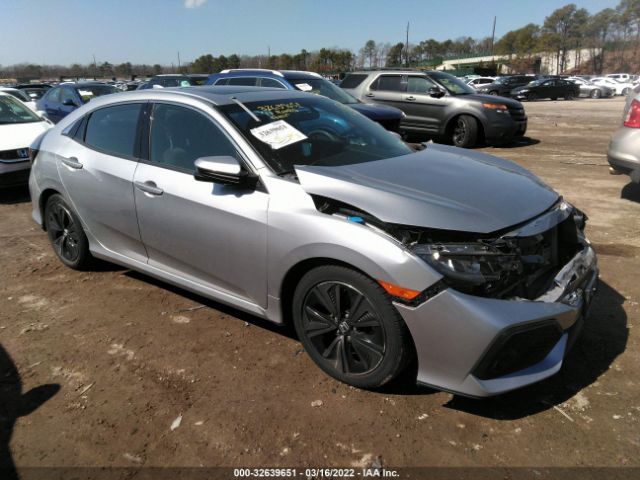 honda civic hatchback 2017 shhfk7h59hu426388