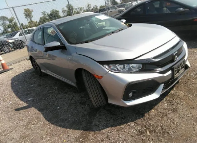 honda civic hatchback 2018 shhfk7h59ju238198