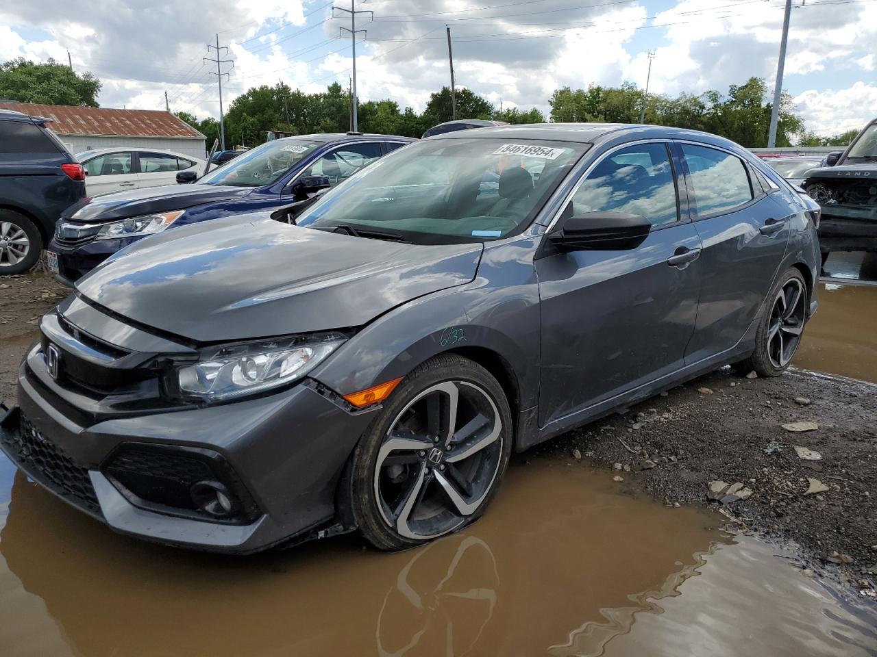 honda civic 2019 shhfk7h61ku218585