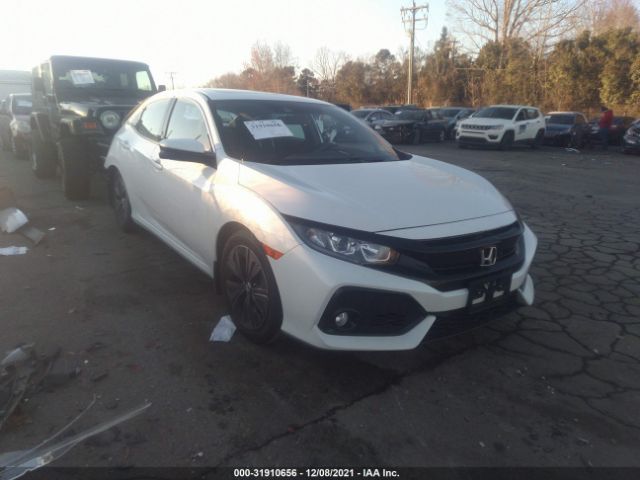 honda civic hatchback 2018 shhfk7h62ju206850