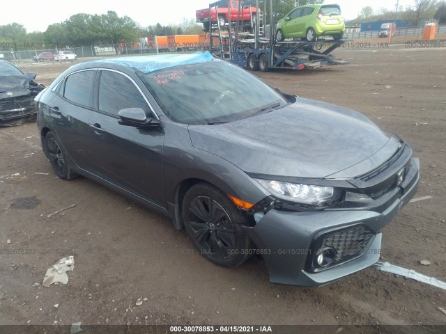 honda civic hatchback 2019 shhfk7h63ku213100