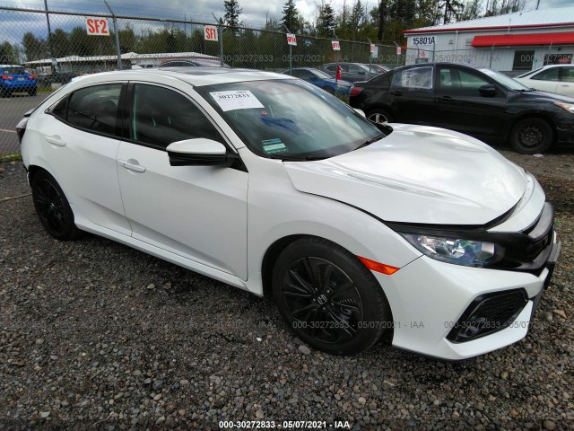 honda civic hatchback 2019 shhfk7h63ku422403