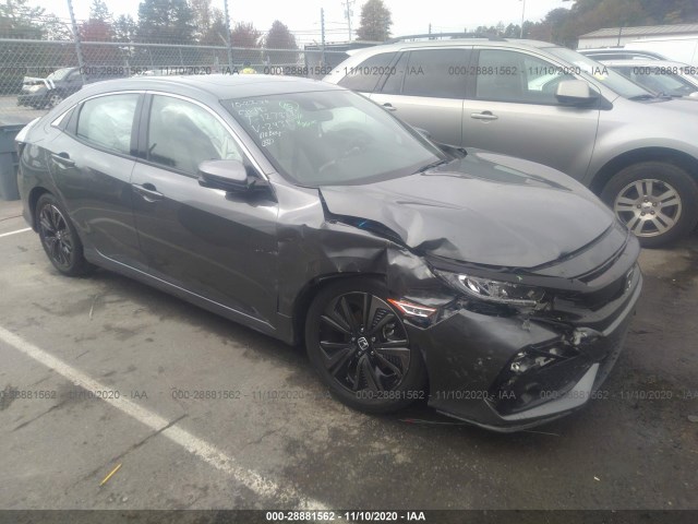 honda civic hatchback 2019 shhfk7h64ku202431