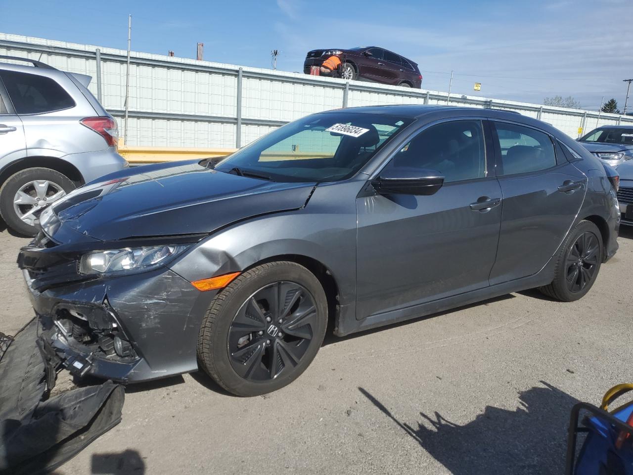 honda civic 2019 shhfk7h64ku206544