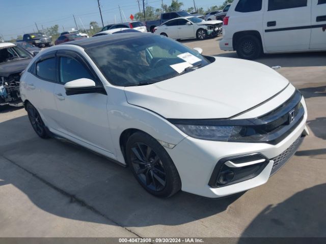 honda civic 2021 shhfk7h64mu229244