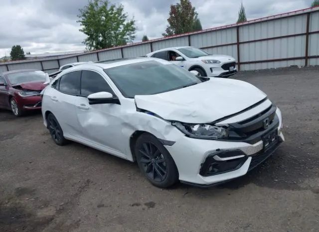 honda civic hatchback 2021 shhfk7h64mu230572