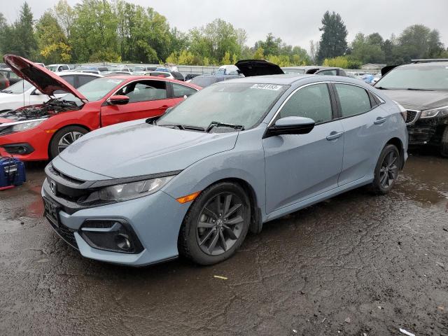 honda civic 2021 shhfk7h64mu400347