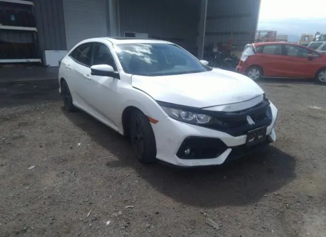 honda civic hatchback 2019 shhfk7h65ku216435