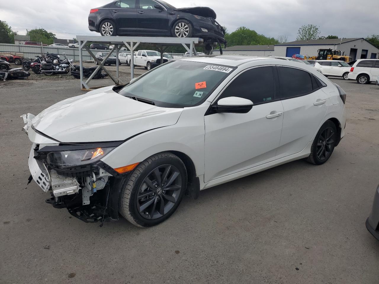 honda civic 2021 shhfk7h65mu409865