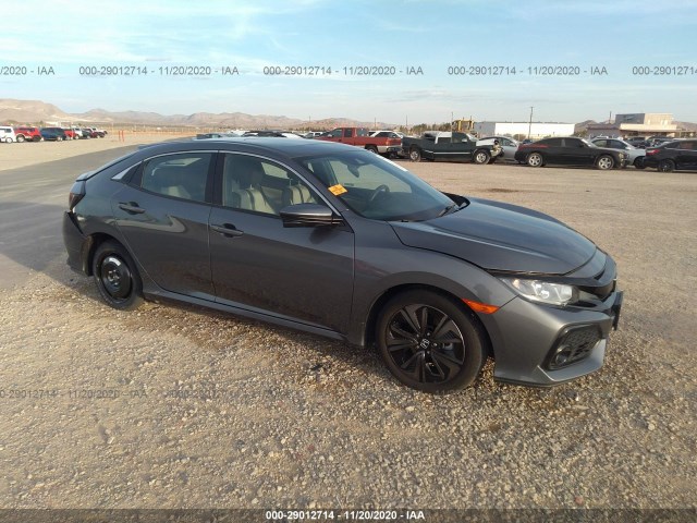 honda civic hatchback 2019 shhfk7h66ku204665