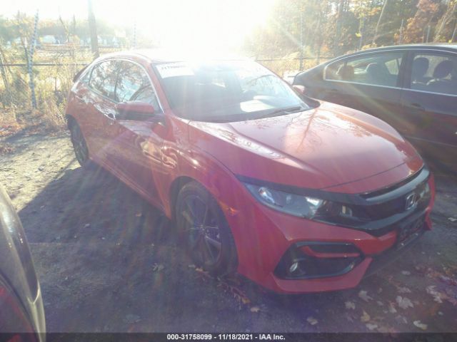 honda civic hatchback 2020 shhfk7h66lu220513