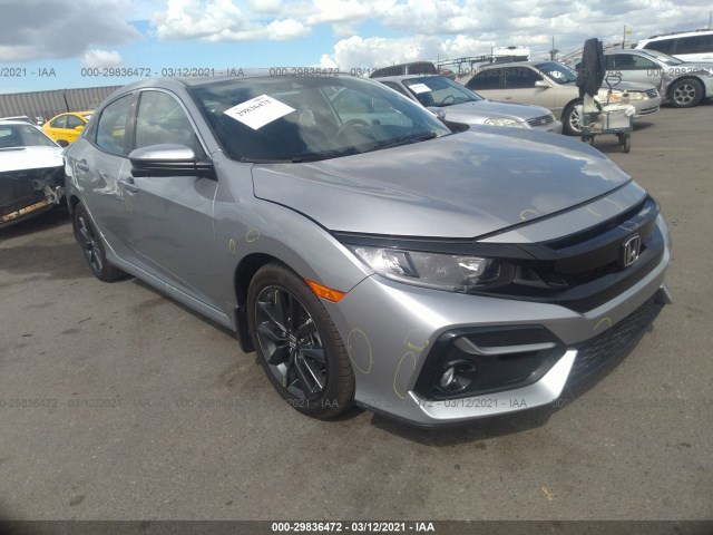 honda civic hatchback 2020 shhfk7h67lu401264