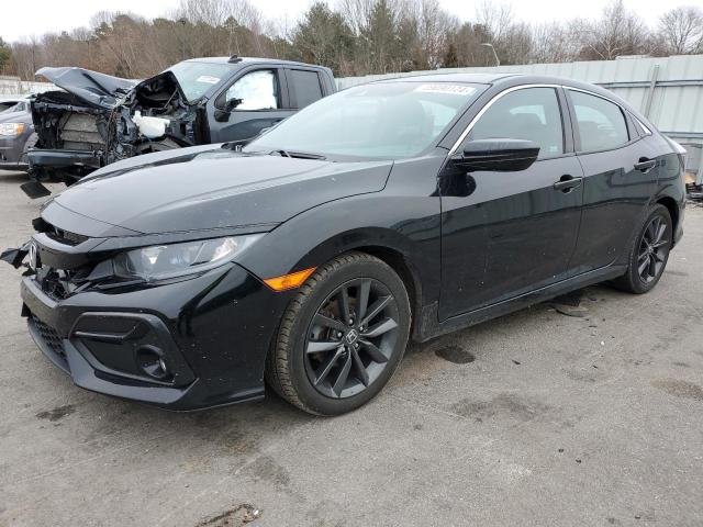 honda civic 2021 shhfk7h67mu407521