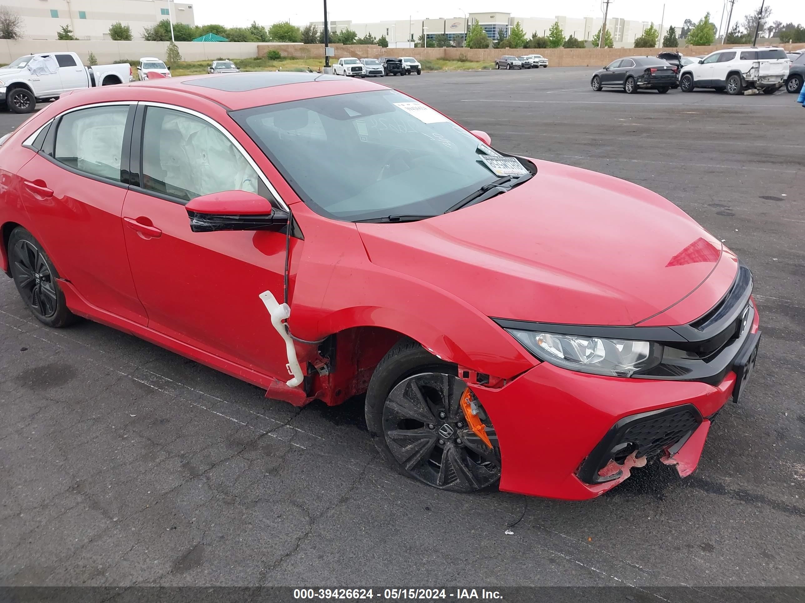 honda civic 2019 shhfk7h68ku404169