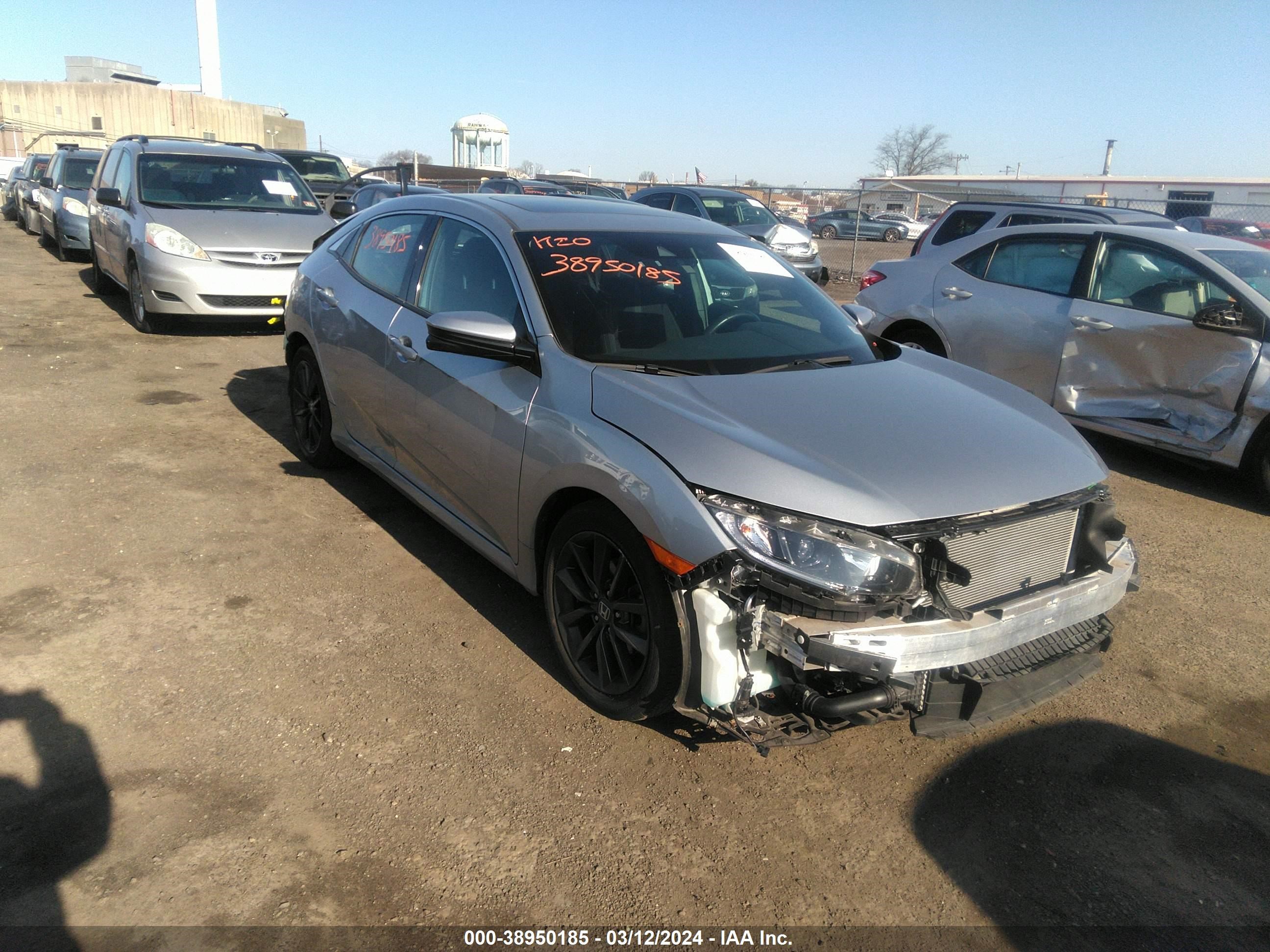 honda civic 2020 shhfk7h68lu225227