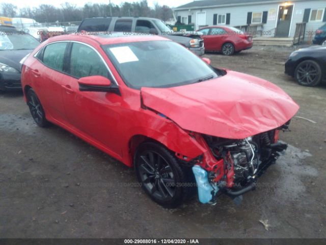 honda civic hatchback 2020 shhfk7h68lu420261