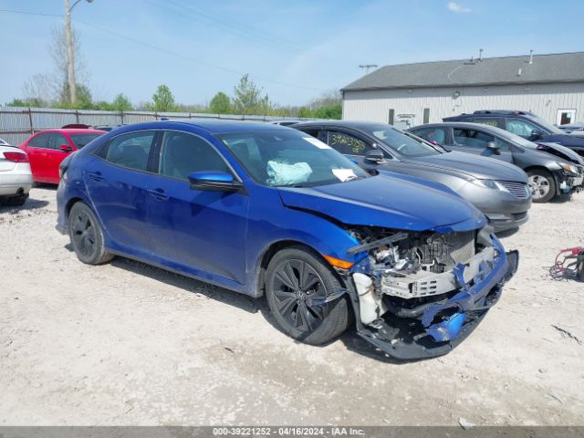 honda civic 2019 shhfk7h69ku219192