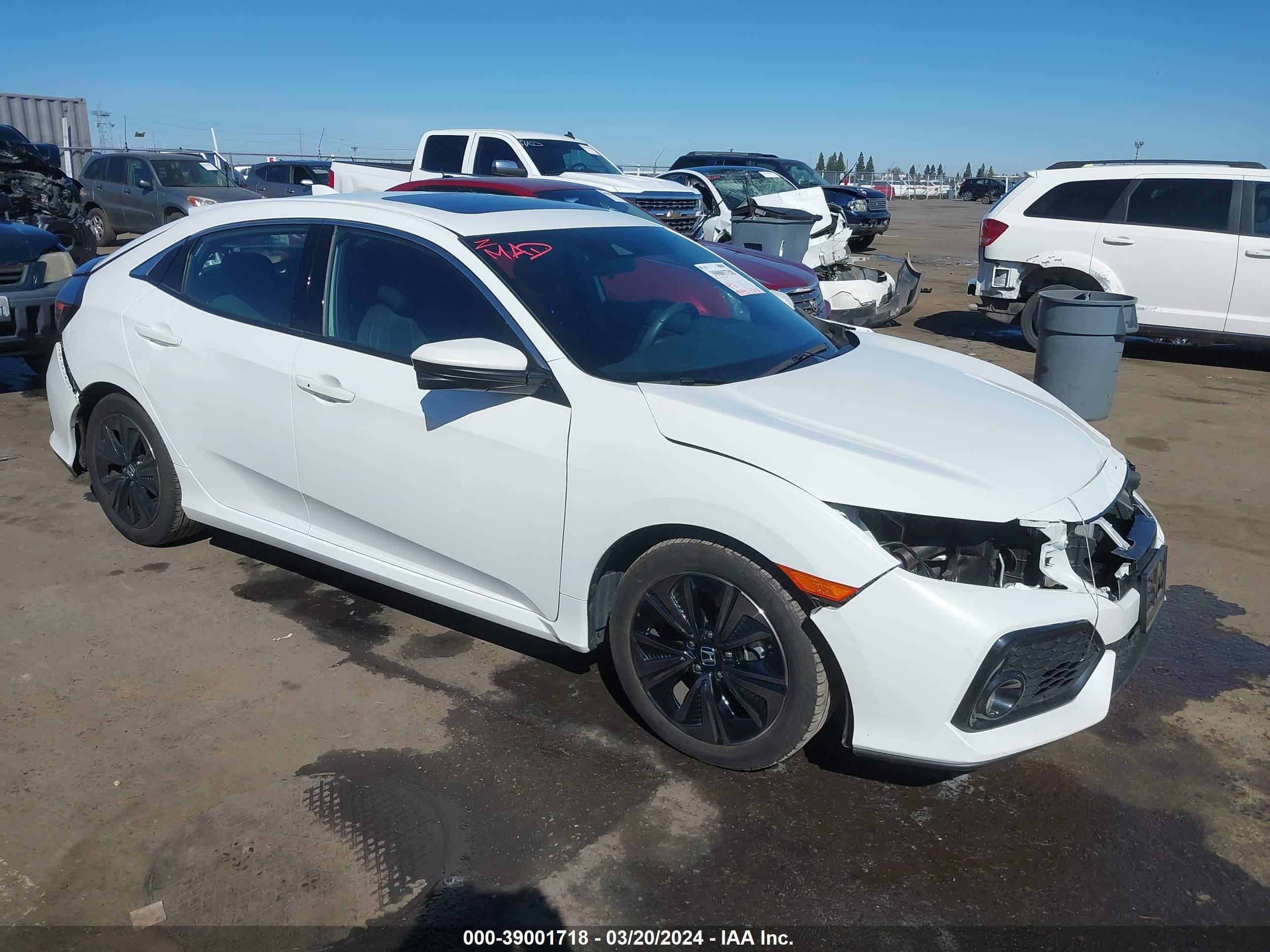 honda civic 2019 shhfk7h69ku406982