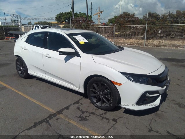 honda civic hatchback 2020 shhfk7h69lu204418