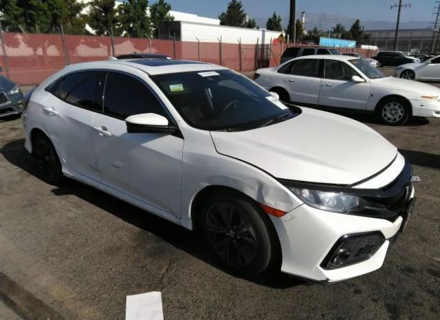 honda civic hatchback 2019 shhfk7h6xku424956