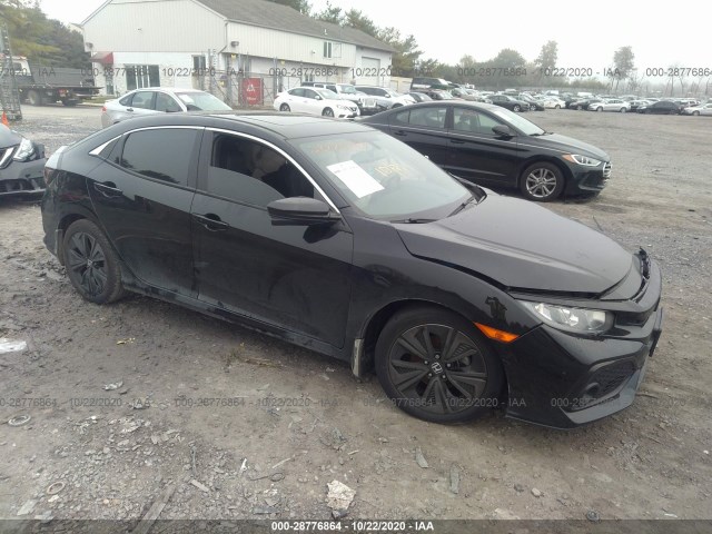 honda civic hatchback 2018 shhfk7h70ju420308