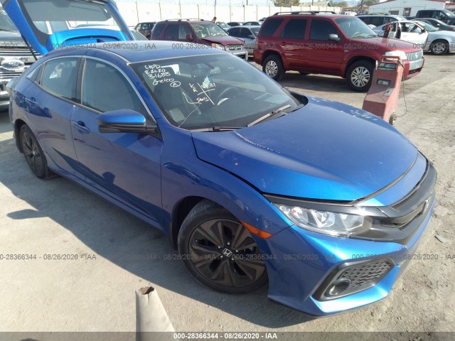 honda civic hatchback 2017 shhfk7h73hu212675