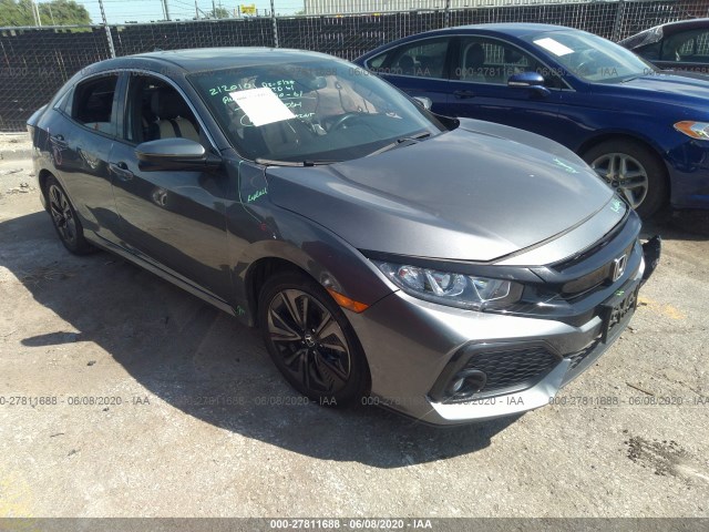 honda civic hatchback 2018 shhfk7h73ju222905