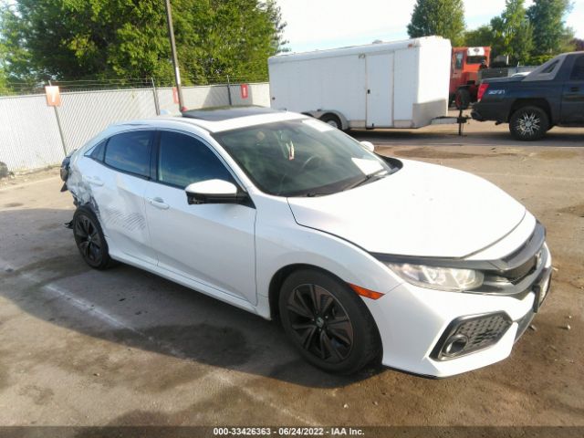 honda civic hatchback 2017 shhfk7h74hu227282