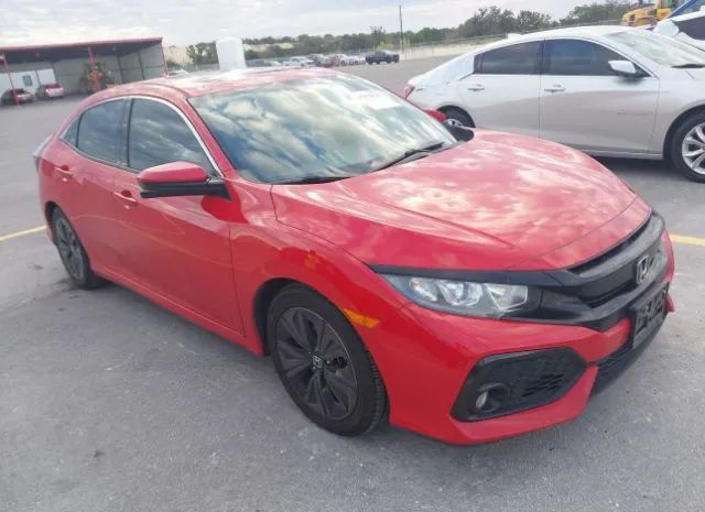 honda civic hatchback 2018 shhfk7h78ju229767