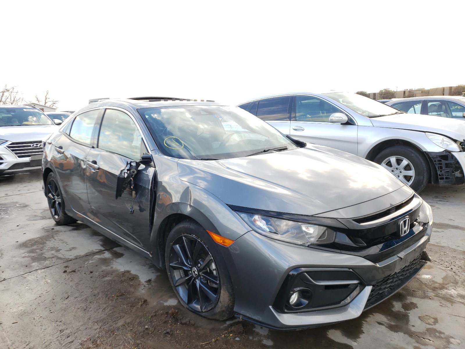 honda civic exl 2020 shhfk7h80lu218791