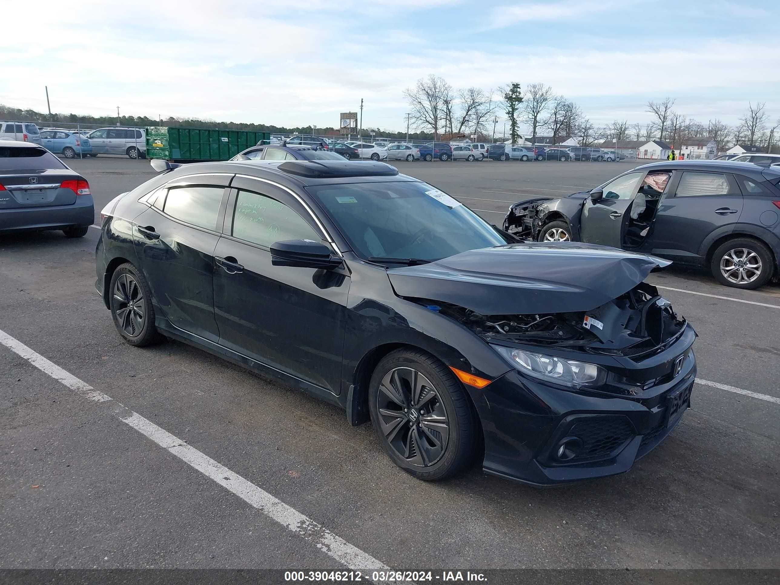 honda civic 2019 shhfk7h81ku418223