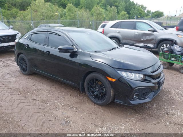 honda civic 2017 shhfk7h86hu232539