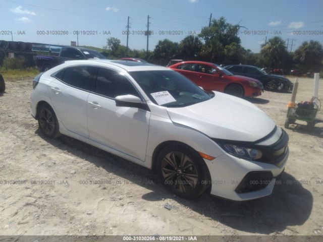 honda civic hatchback 2019 shhfk7h8xku205061