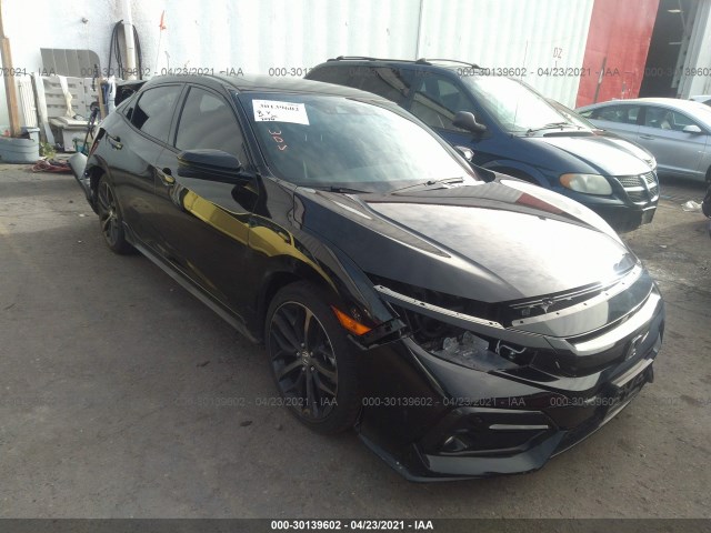 honda civic hatchback 2020 shhfk7h90lu405960