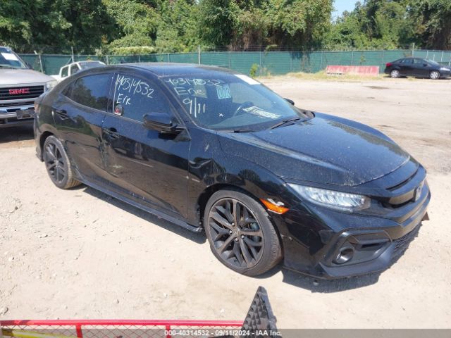 honda civic 2021 shhfk7h91mu412093