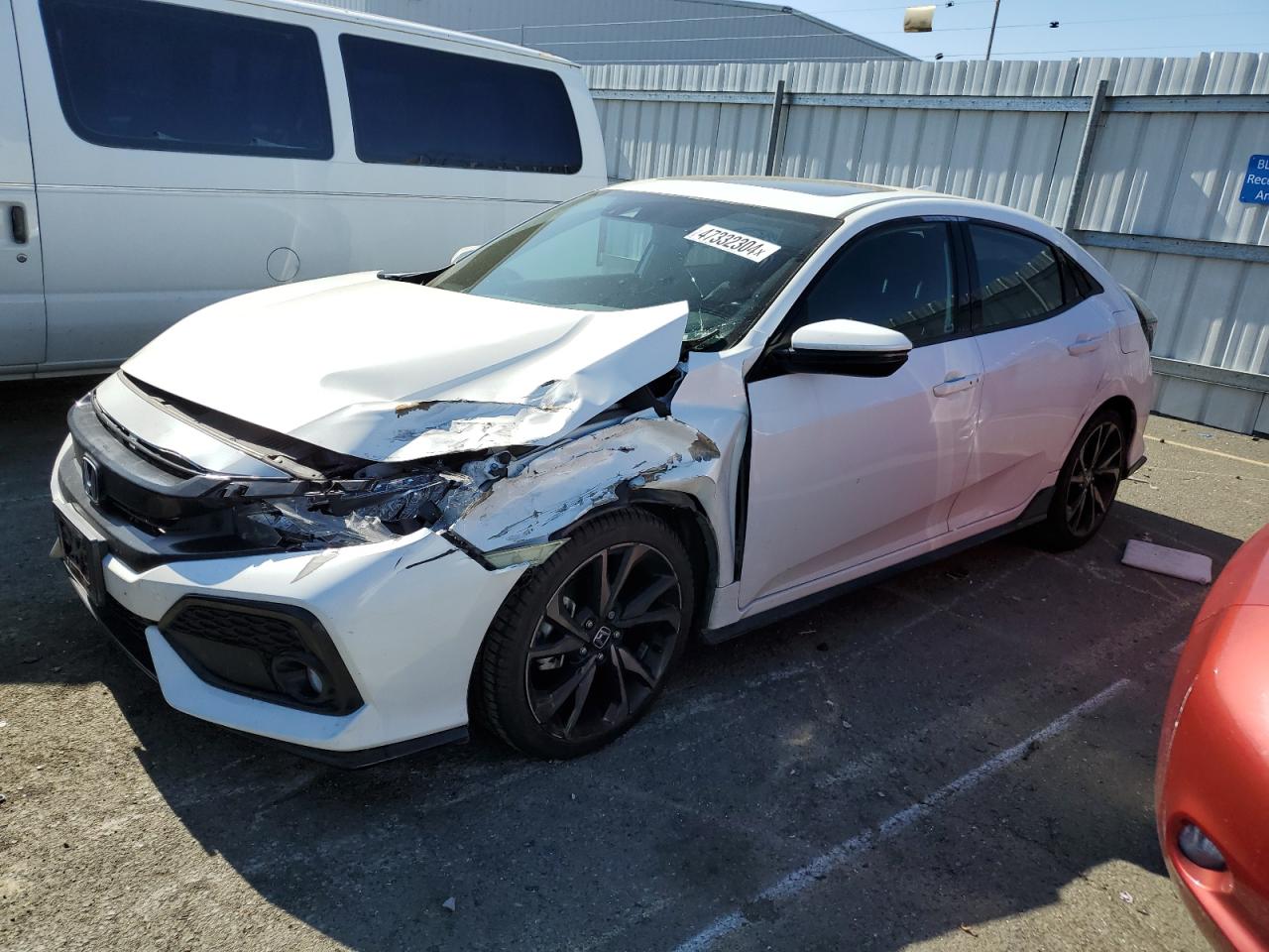 honda civic 2017 shhfk7h92hu423576