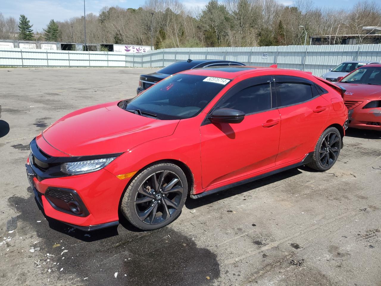 honda civic 2019 shhfk7h92ku418496