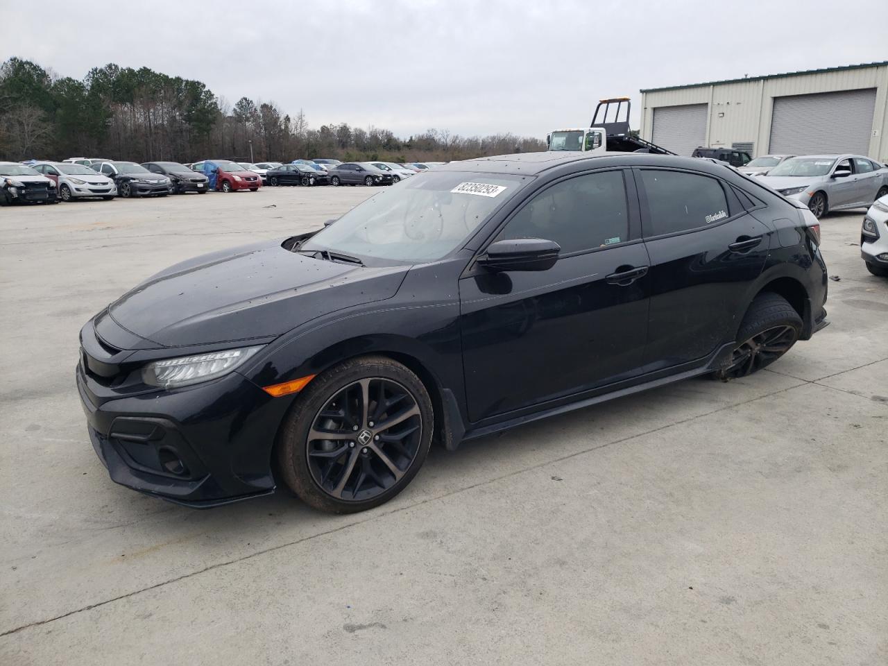 honda civic 2021 shhfk7h92mu210489