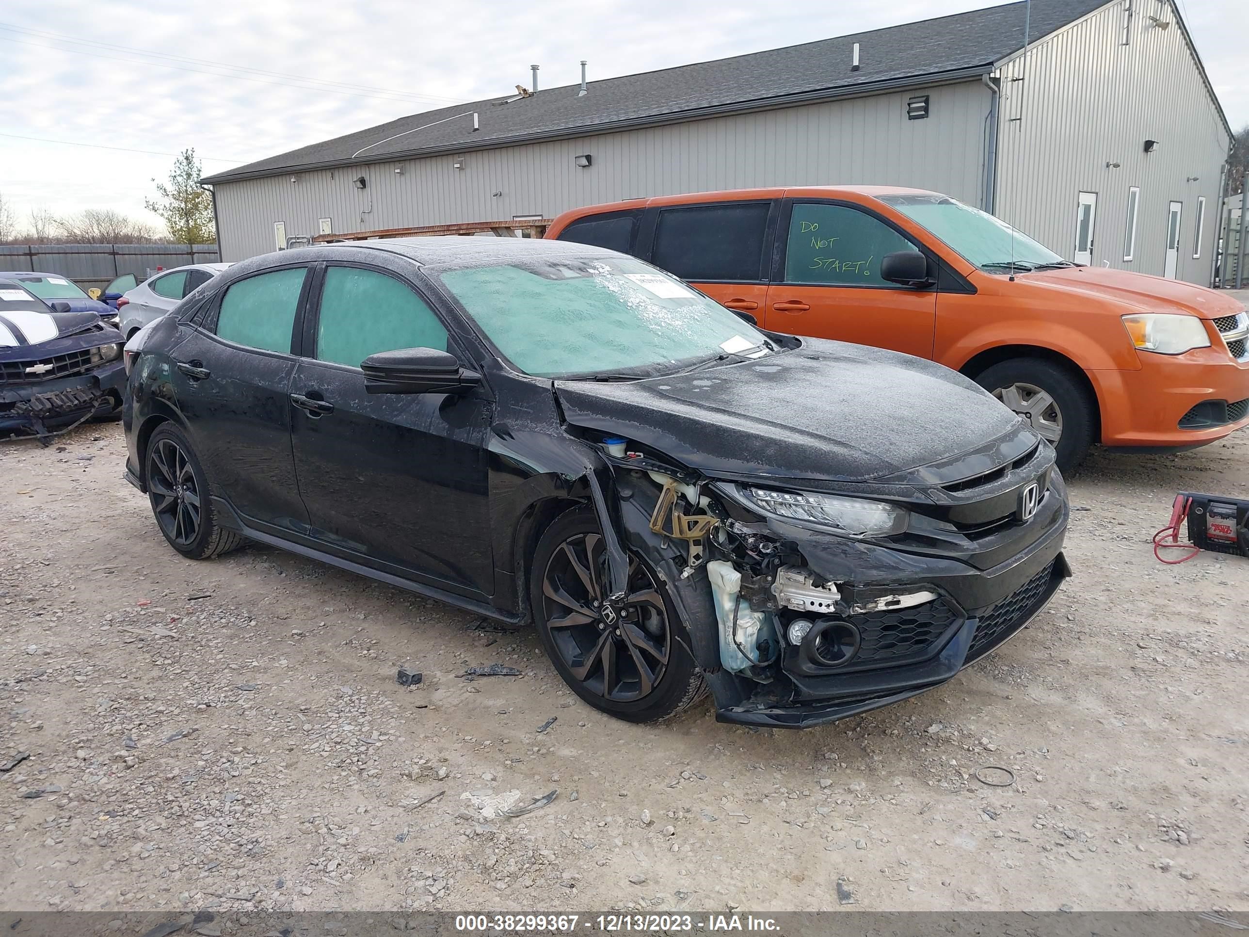 honda civic 2018 shhfk7h94ju228620