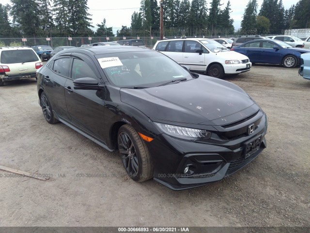 honda civic hatchback 2020 shhfk7h96lu414419