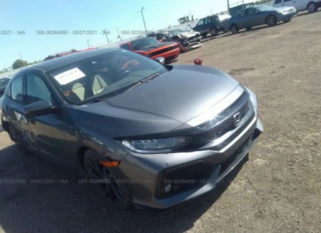 honda civic hatchback 2018 shhfk7h98ju204613