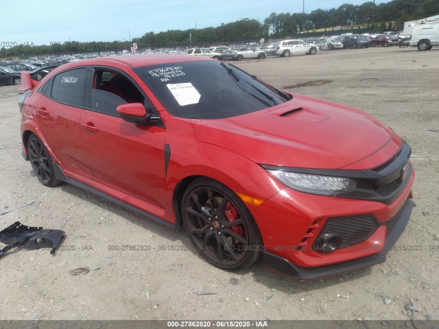 honda civic type r 2018 shhfk8g71ju203664