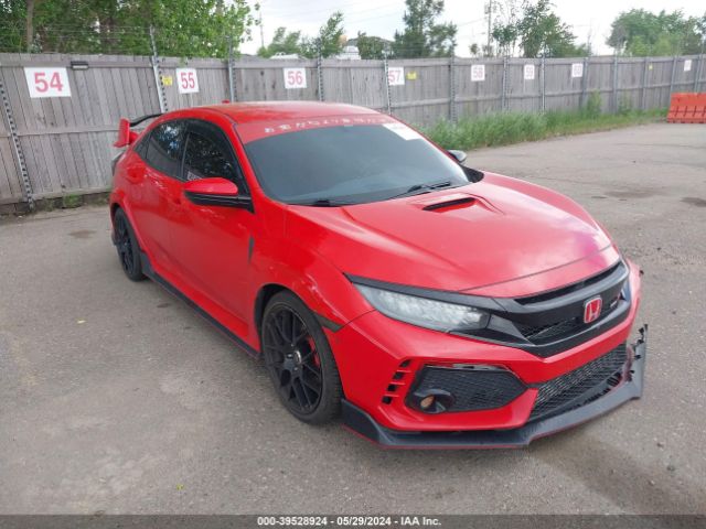 honda civic type r 2018 shhfk8g72ju204211