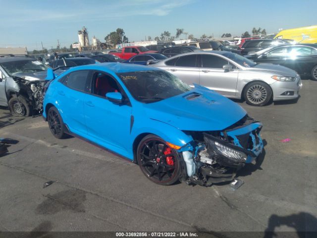 honda civic type r 2021 shhfk8g75mu205227