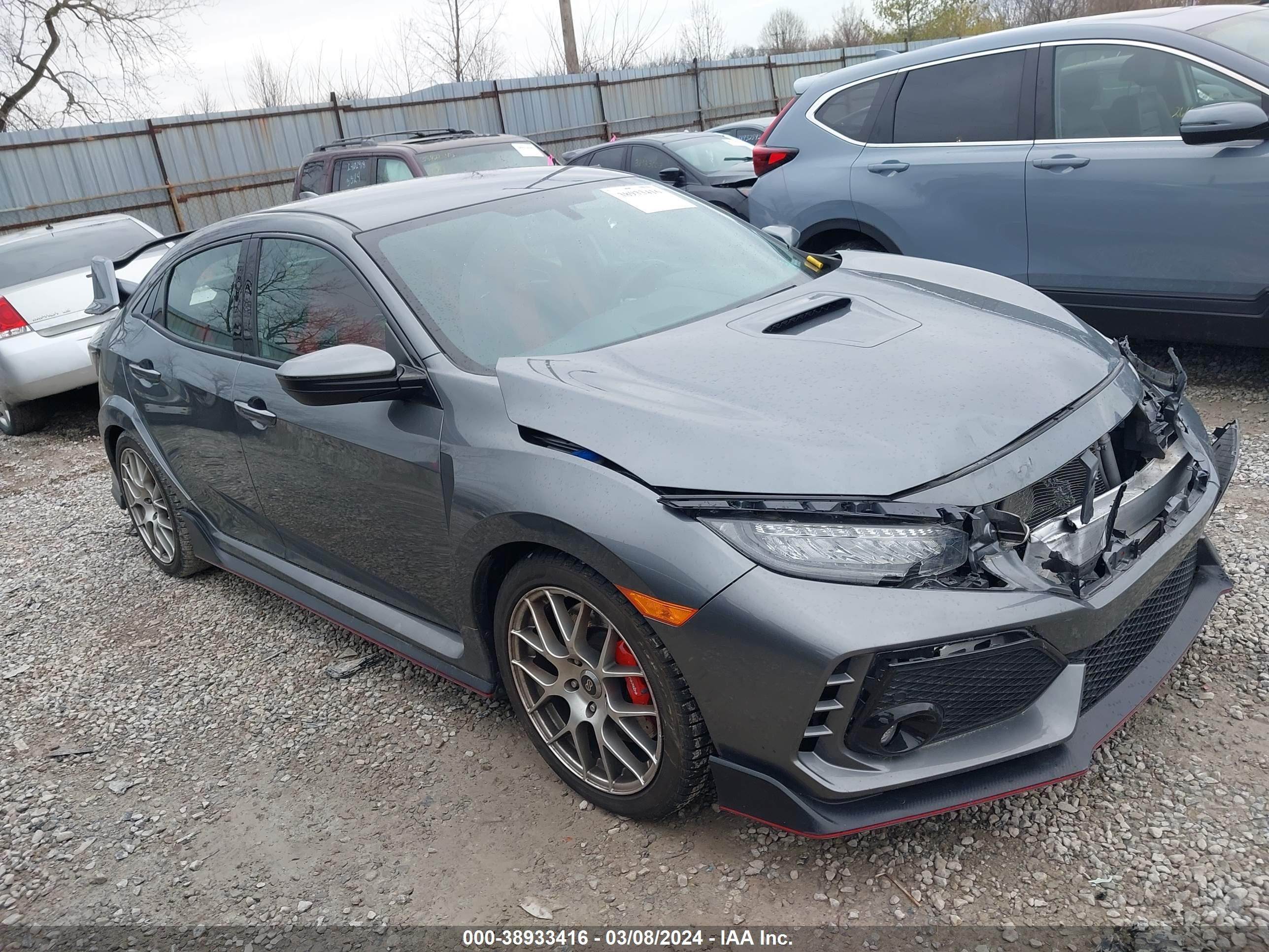 honda civic type r 2019 shhfk8g7xku204927