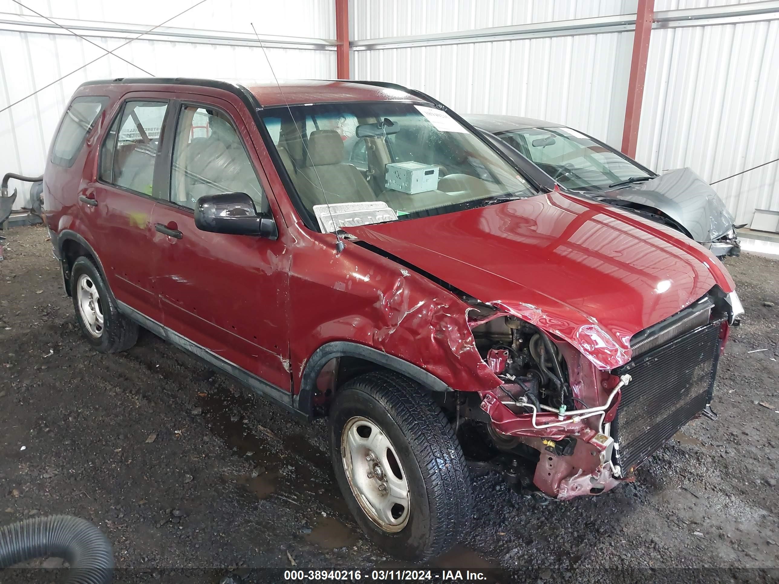 honda cr-v 2003 shsrd68463u108899