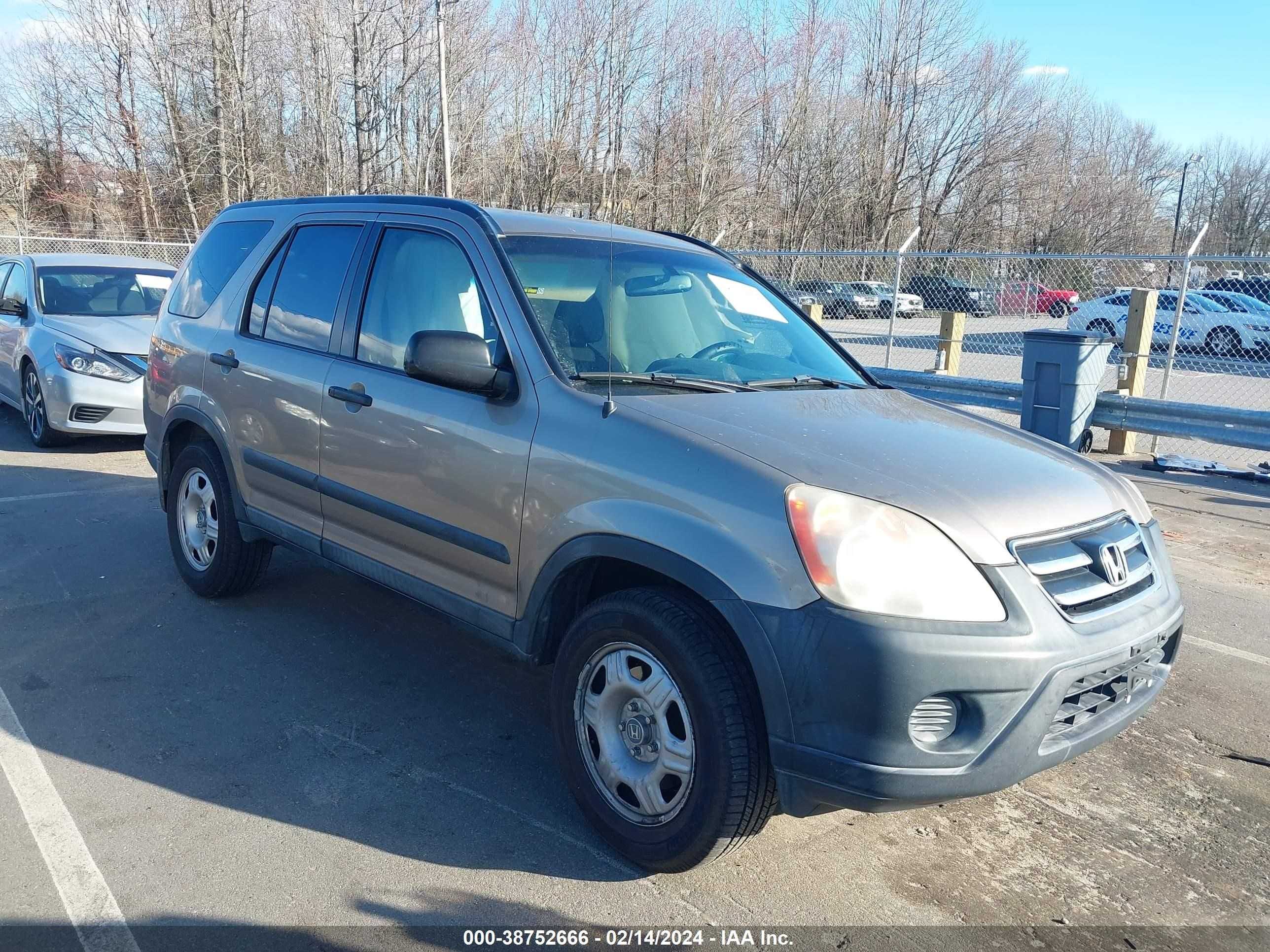 honda cr-v 2005 shsrd68515u306771