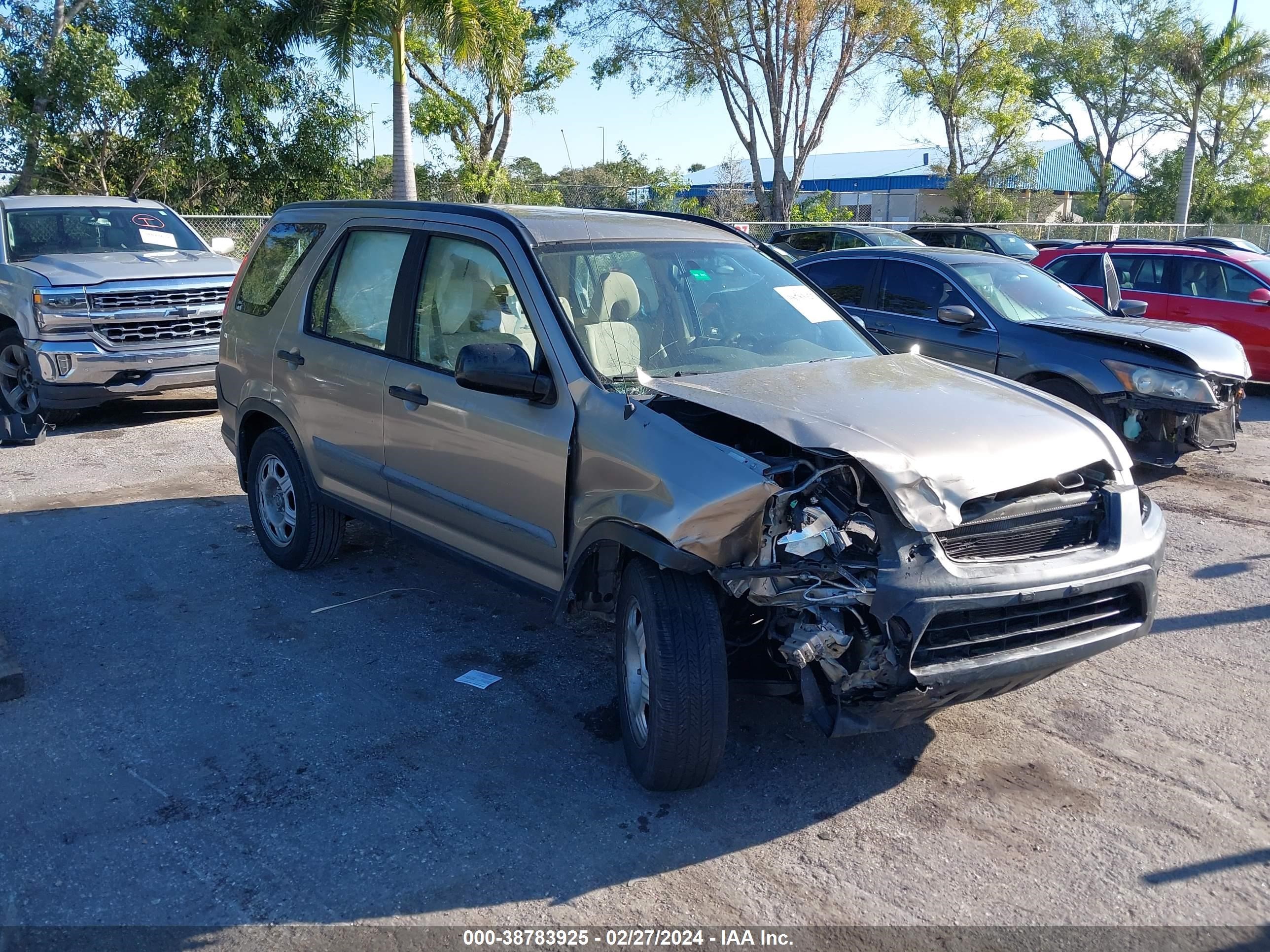 honda cr-v 2006 shsrd68516u400697