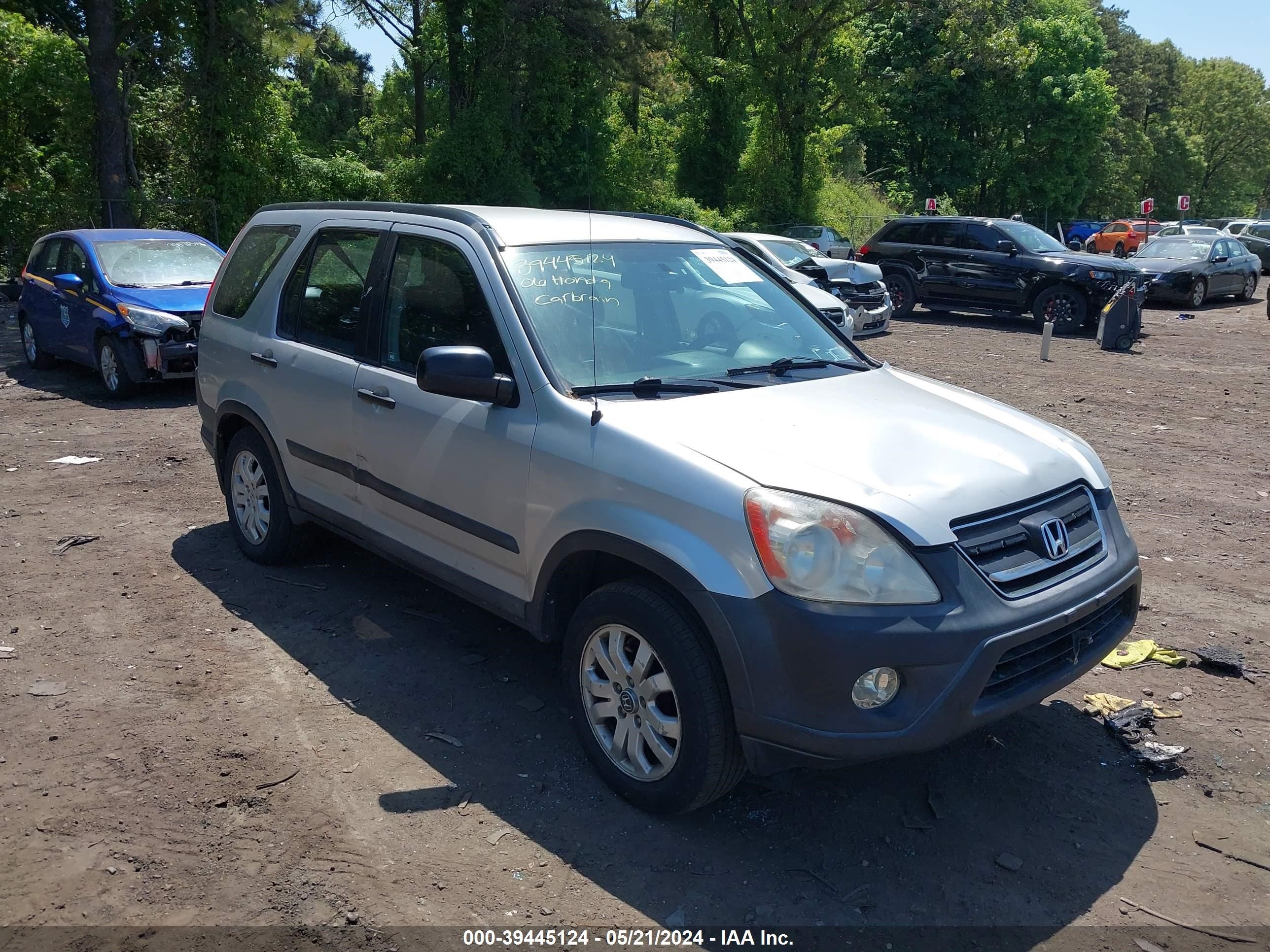 honda cr-v 2006 shsrd68526u406234