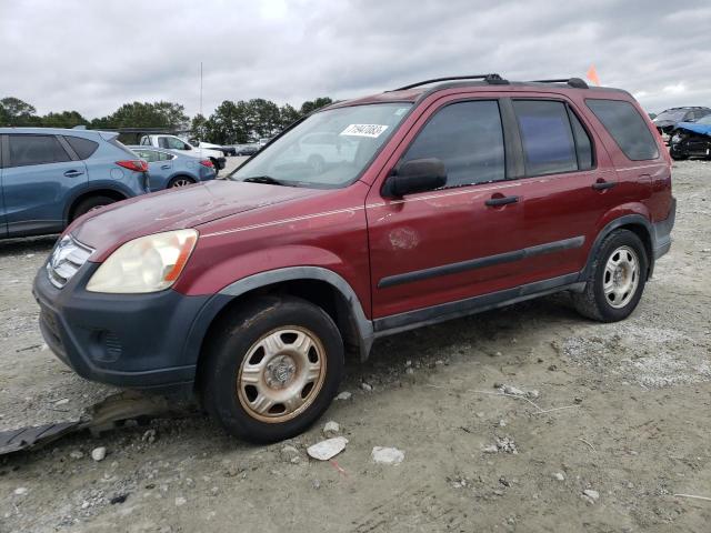 honda cr-v lx 2005 shsrd68535u305671